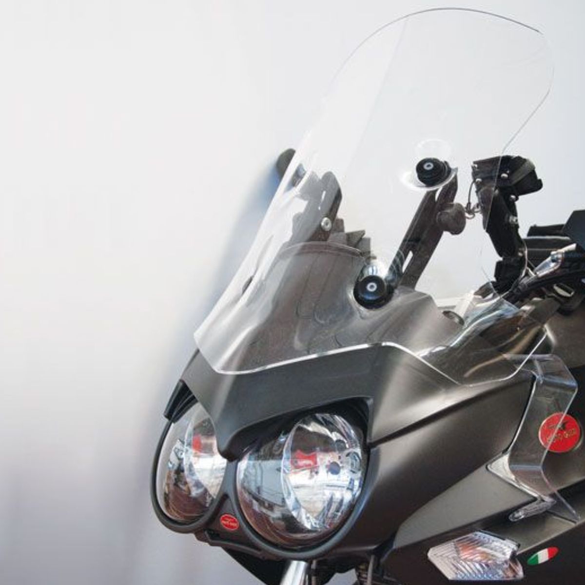 Parabrisas alto para soportes originales Moto Guzzi Stelvio 1200 8V 2012-2016