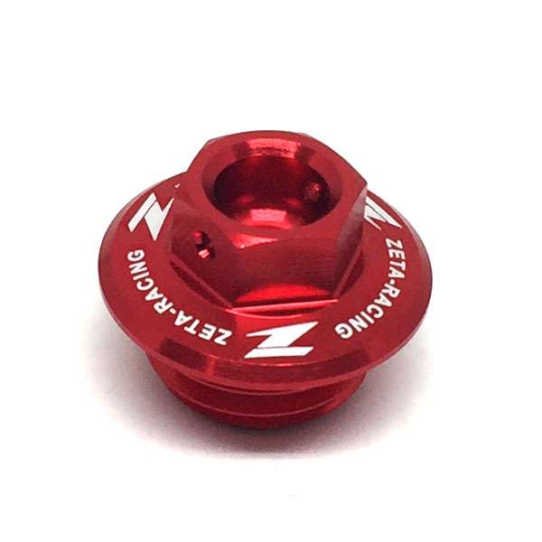 Tapon aceite Honda Zeta rojo