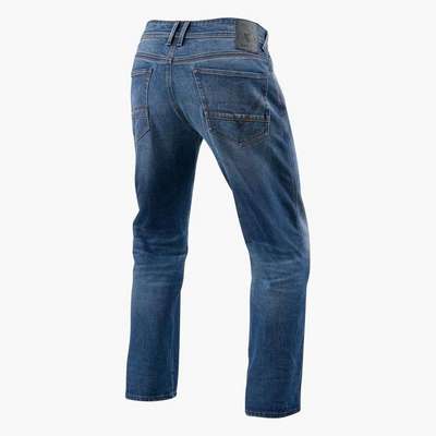 vaqueros revit philly 3 lf fpj055 azul medio gastado Largo 34 Â· 2
