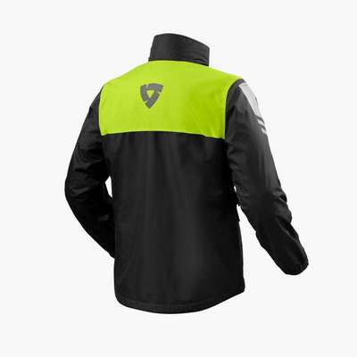 chubasquero revit nitric 4 h2o frc021 negro-amarillo fluor Â· 2