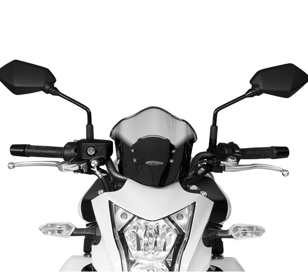 Pantalla MRA Touring negro ER6N 12