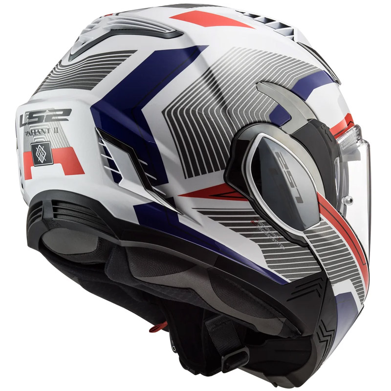 Casco LS2 Valiant II Revo blanco Talla 3XL | Nilmoto