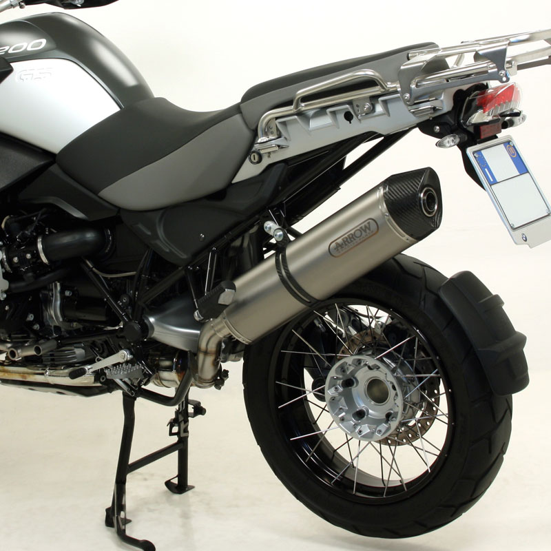 Escape Arrow aluminio BMW R1200GS y Adventure 04-12 OC | Nilmoto