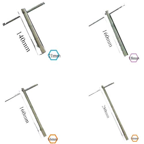 Llave de 160 varias | Nilmoto