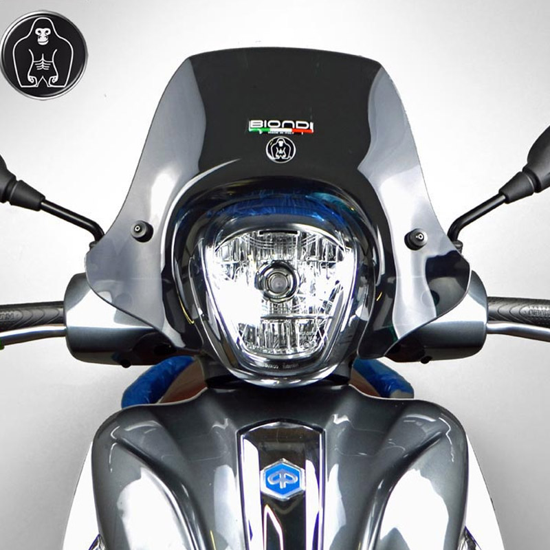 Cupolino Per Piaggio Medley 125-150cc Dal 2020 - Paravento Fumè Con Aste - Foto 11