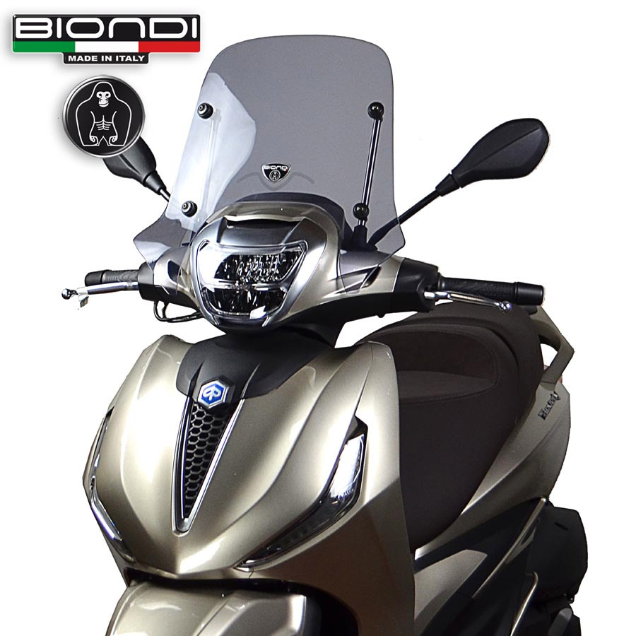 Beverly 350 Beverly 300 Rst Low Tinted Windshield Piaggio Beverly