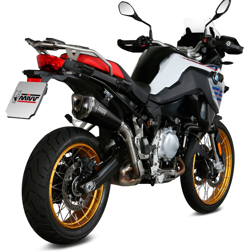 Escape mivv delta negro BMW F750GS-F850GS | Nilmoto