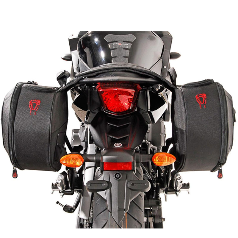 Juego de alforjas PRO BLAZE con soportes Yamaha XJ6 -Diversion |