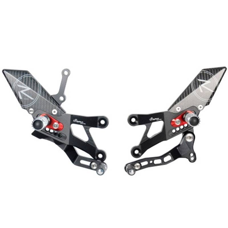 Estriberas Lightech para Yamaha R6 08-16 | Nilmoto