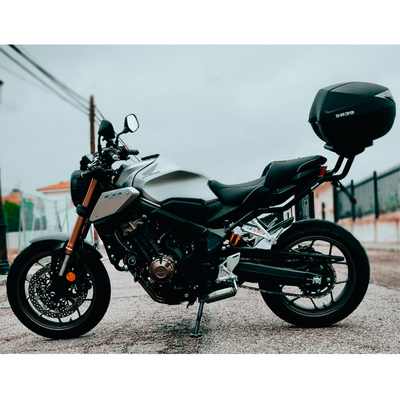 Baul Shad sh39 y soportes Honda Nilmoto