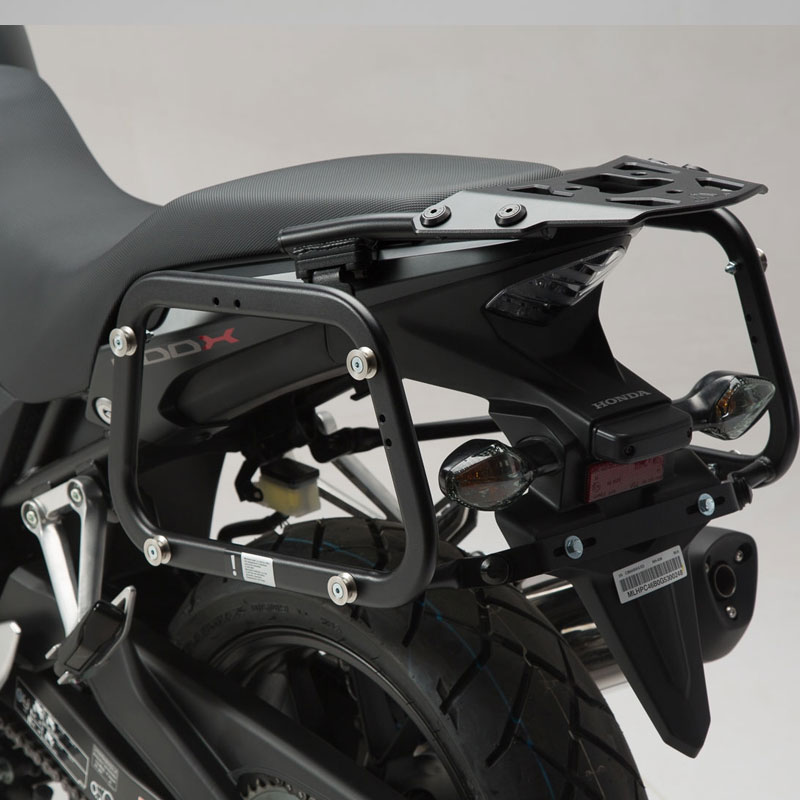 Maletas con soportes SwMotech TRAX Honda CB500X 13- Plata |