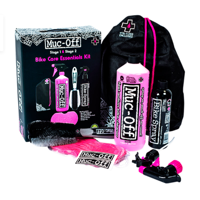 Kit limpieza y mantenimiento moto Muc-Off Dblackrider