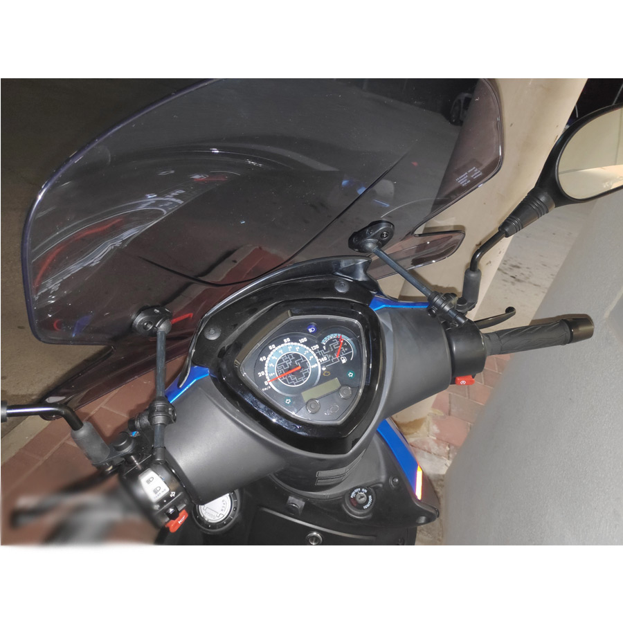 Motor Ruit Cúpula Touring Puig 7623W Transparente - Tienda De Motocicletas Transparant Motor Ruit