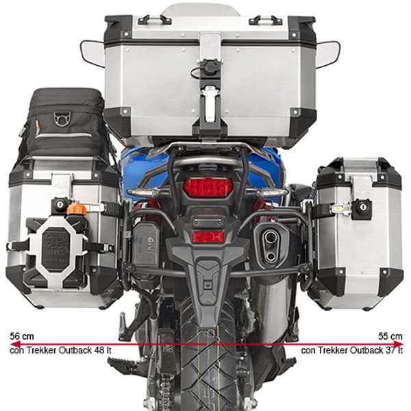 OUTLET SALEOUTLET SALE 99392 ジビ GIVI PL1161CAM CRF1000L HD店 バイク用ボックス 