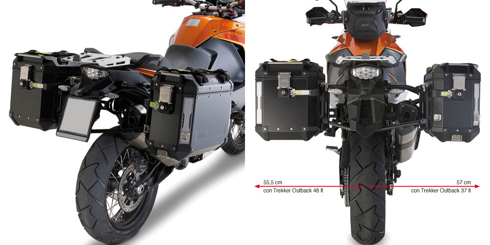 Soporte lateral maletas KTM ADVENTURE 1050-1190-1190R-1290 super adventure  13- | Nilmoto