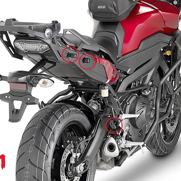 Soporte lateral para motocicleta para Yamaha MT-09 Tracer/Tracer 900 2014-2018 XSR 900 2015-2018