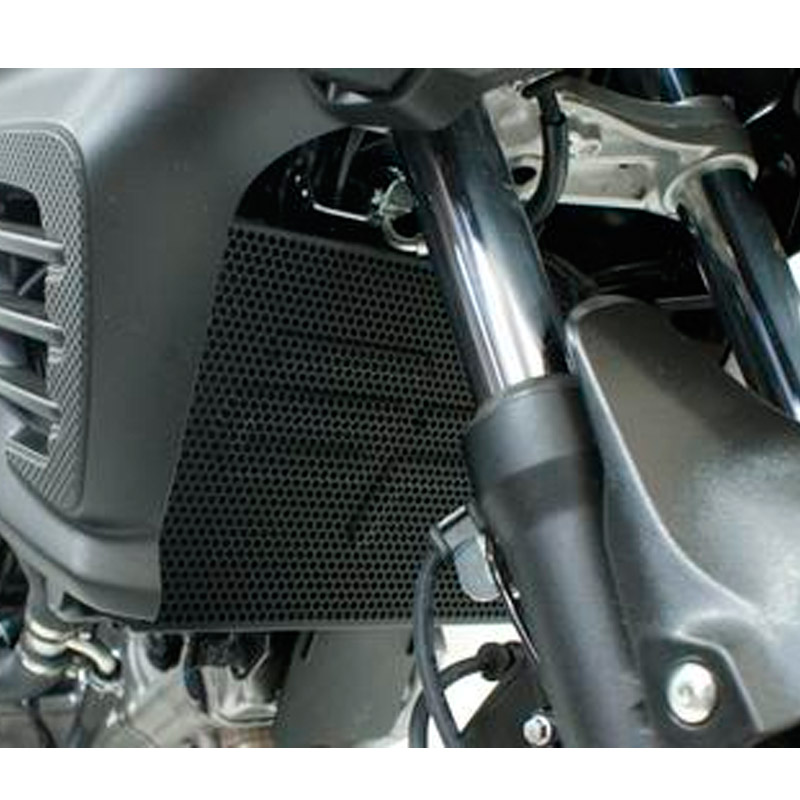 Suzuki dl 650 V electricidad BJ 2012-19 radiador cubierta protección de radiador Black Clean 