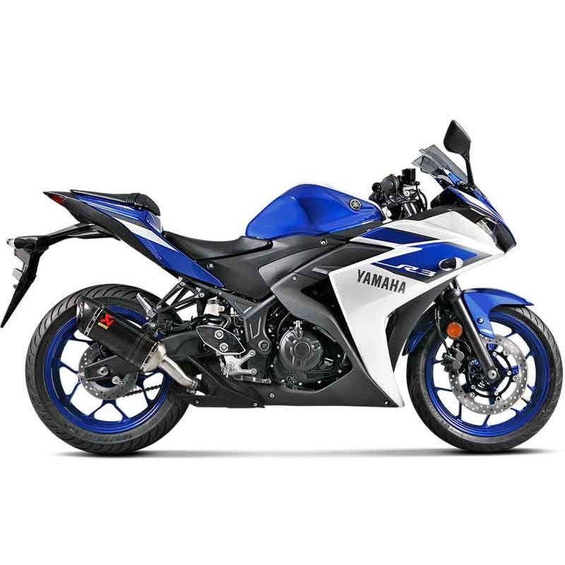 desde 2015 Yamaha YZF-R3 Sportrack-Negro por Hepco y Becker