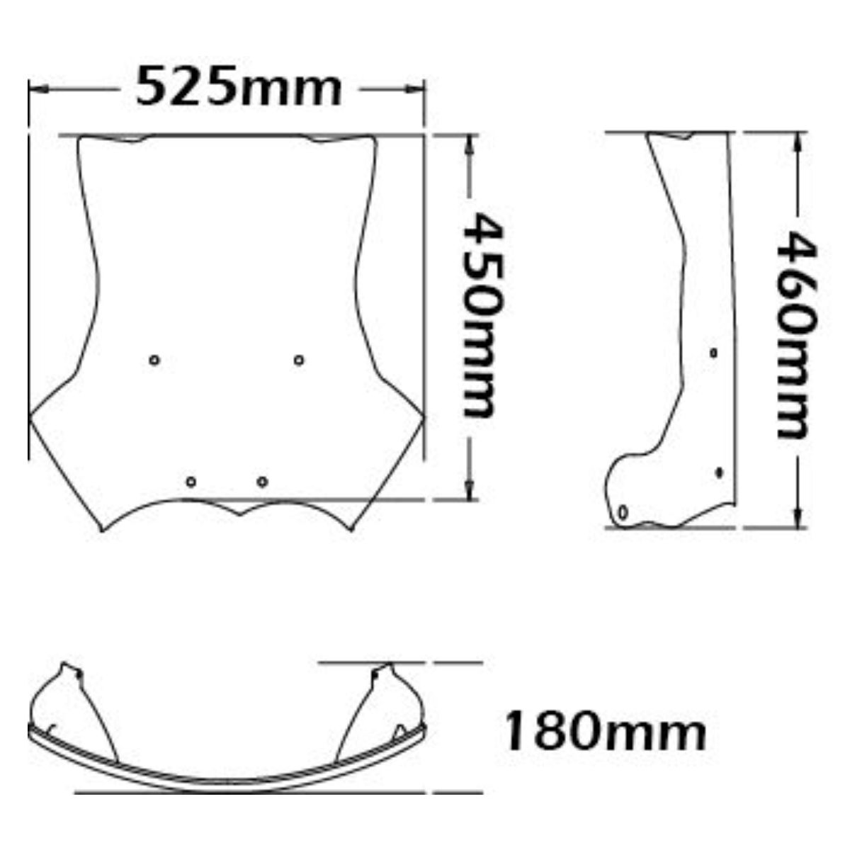 PARASERBATOIO &MICHIGAN& PER BMW R1250GS Adventure Triple Black (4) EUR