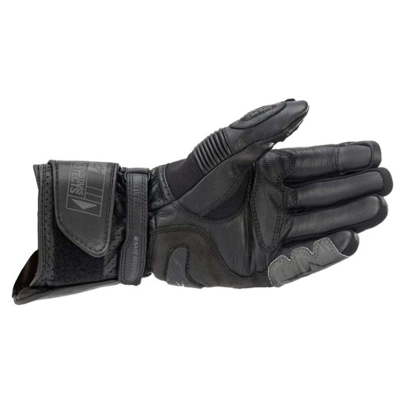 Guanti Moto Alpinestars SP X-1 - Sportivi, Protezione Nocche TPR, Touchscreen, Nero/Rosso, Taglia L