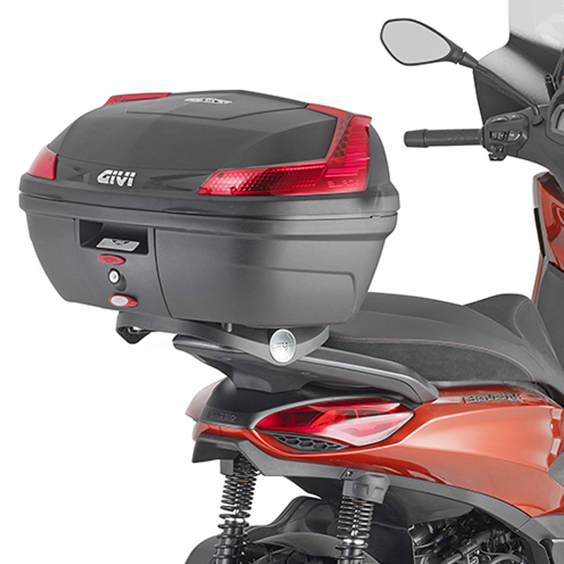 Supporto Bauletto GIVI Per Piaggio Beverly 300/400 HPE - Per Valigie Monolock, Design Compatto